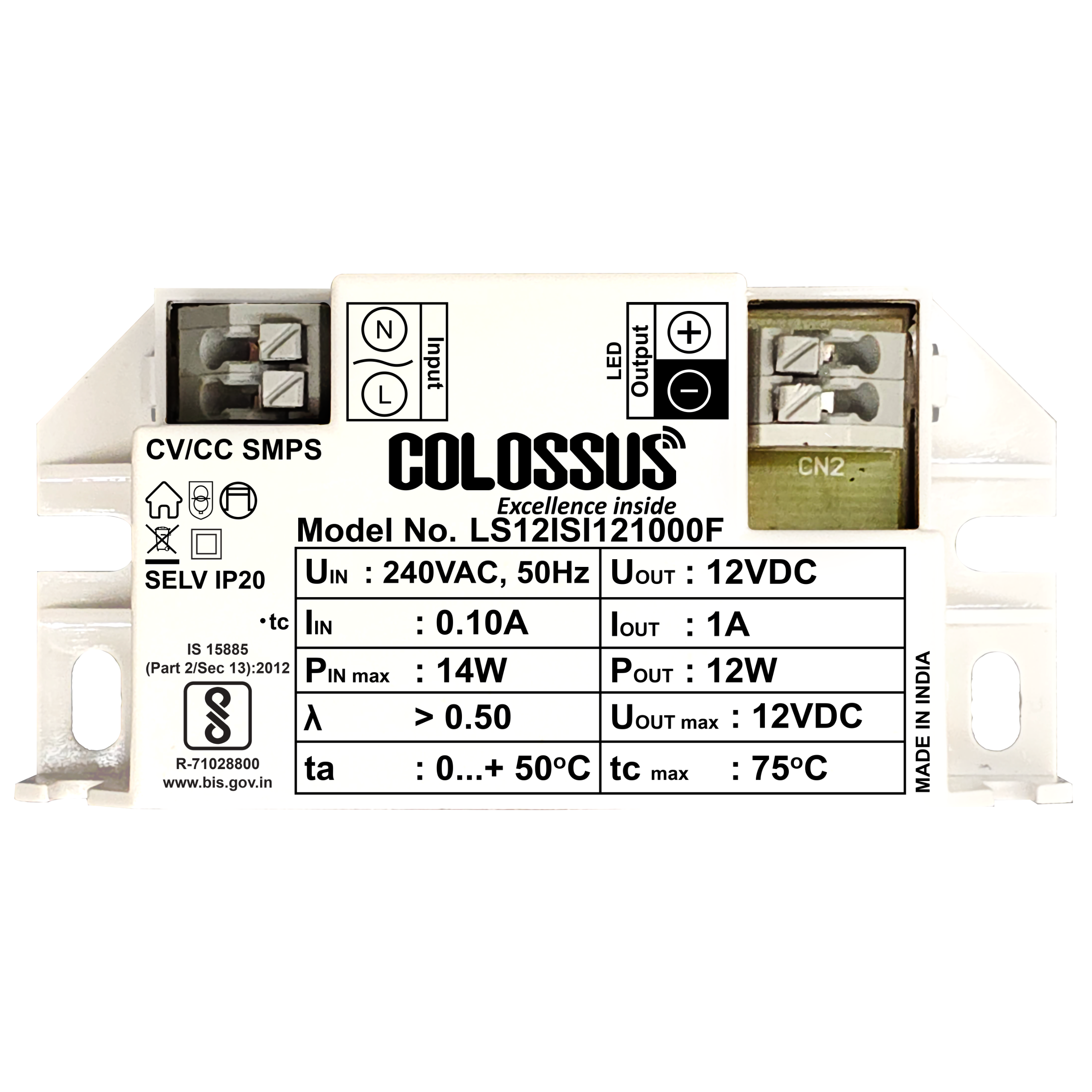 Spectra 12W 12V/1A LK