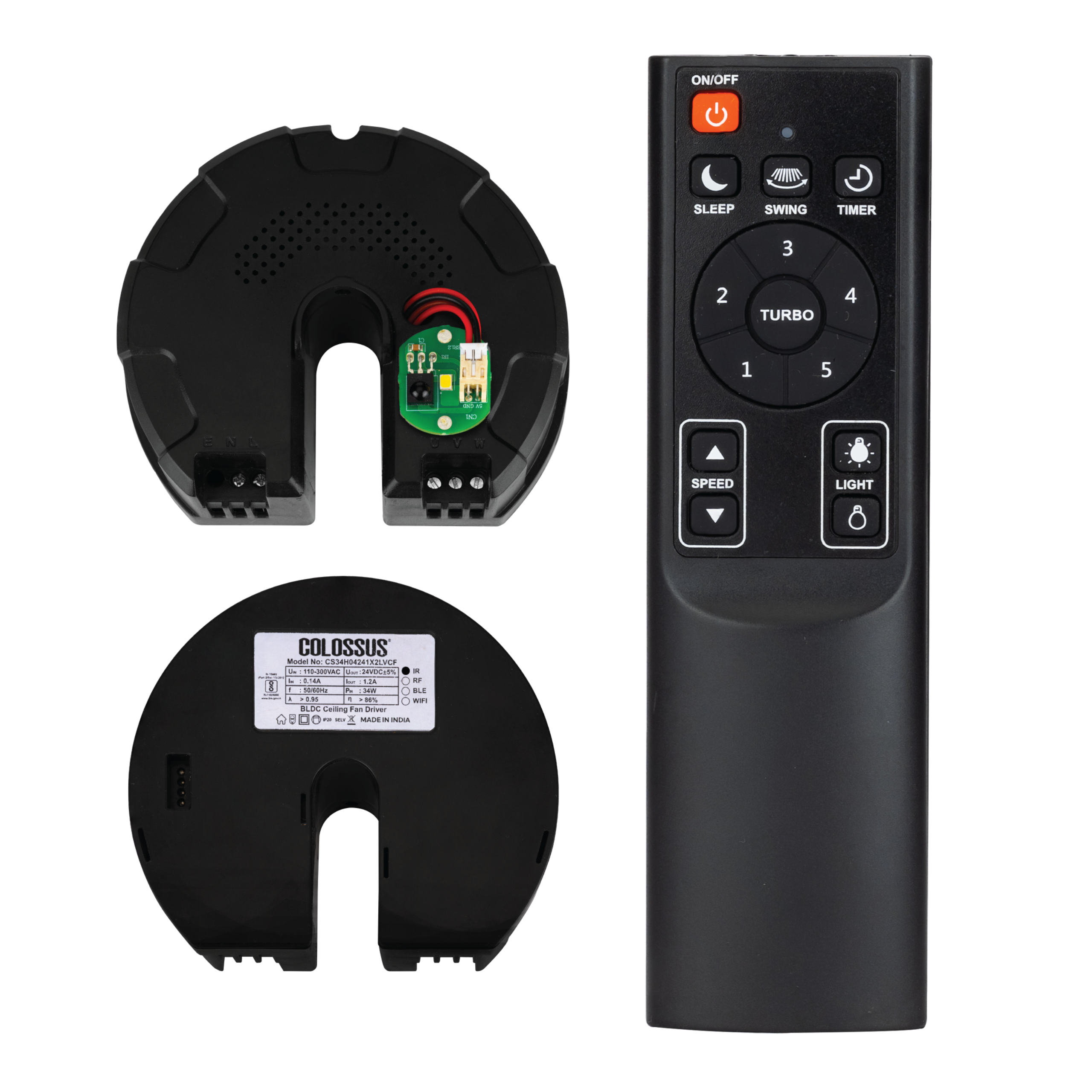 BLDC LV CF 28W IR CONTROLLER