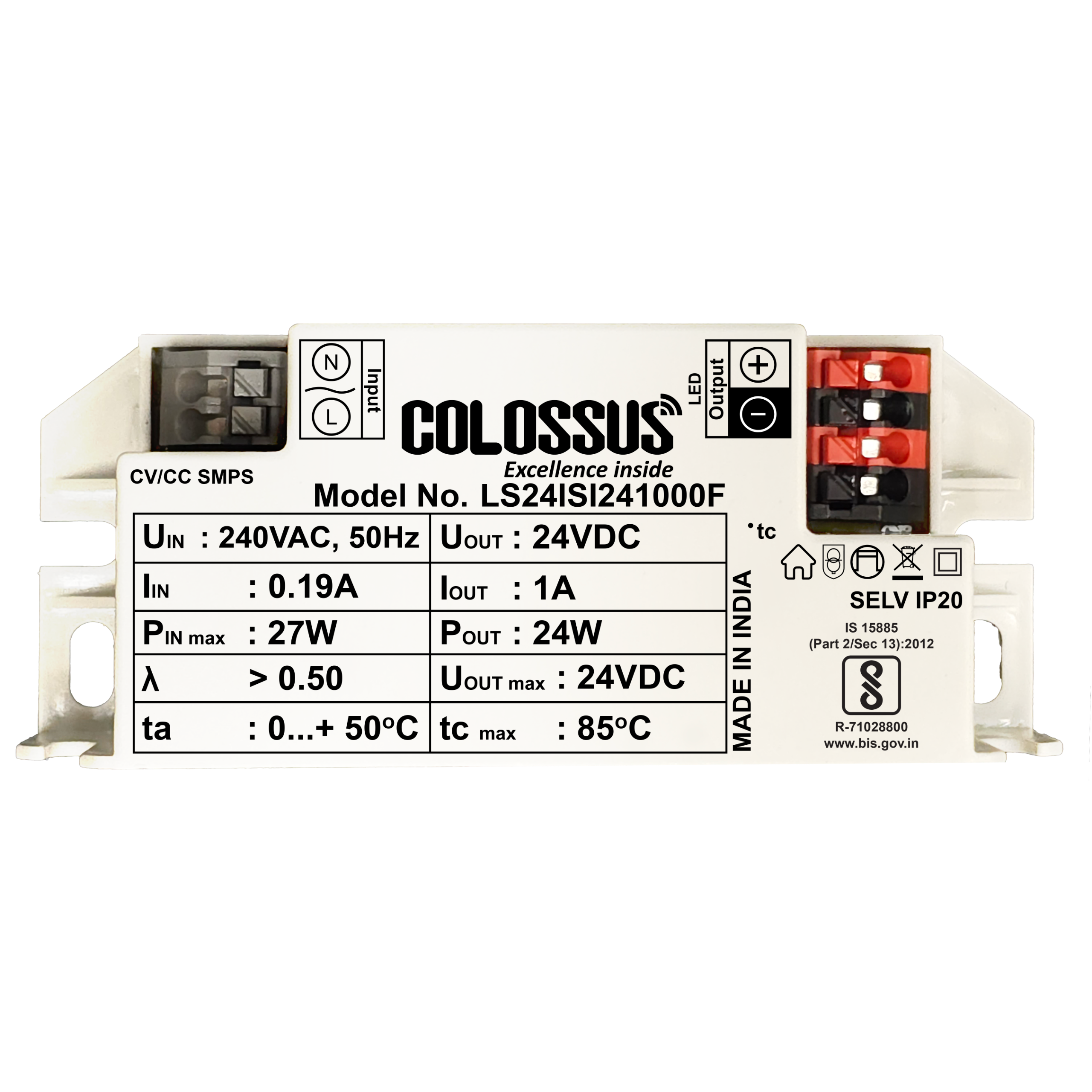 Spectra 24W 24V/1A LK