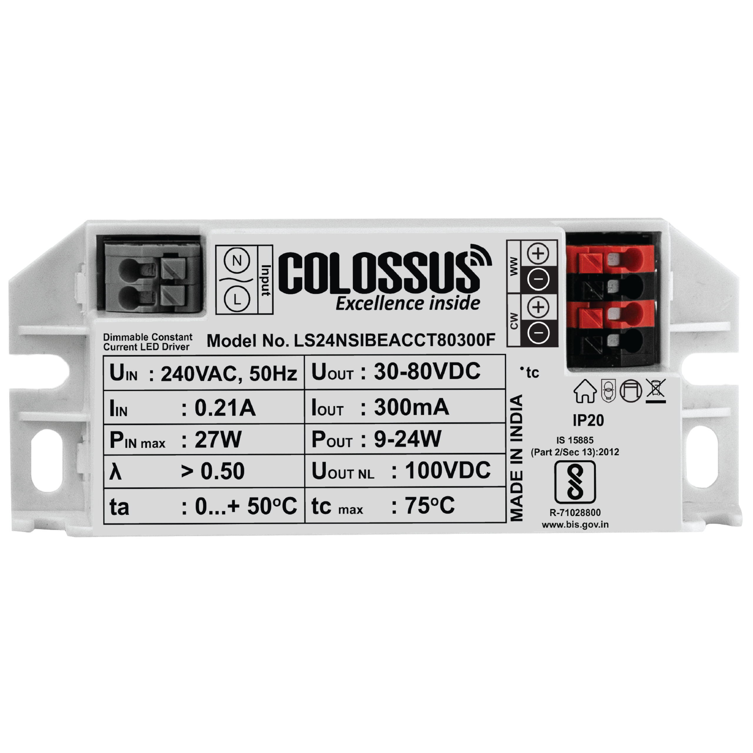 Pro Static 9-24W 300mA LKX